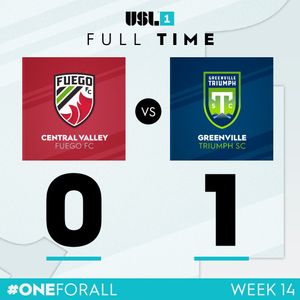 Image post by @USLLeagueOne on Twitter