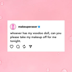 Image post by @makeuperaser on Instagram