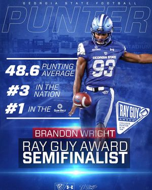 Image post by @gsu_football on Instagram