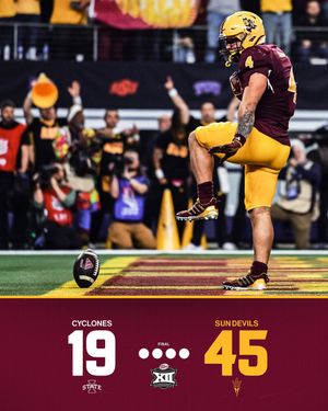 Image post by @TheSunDevils on Twitter