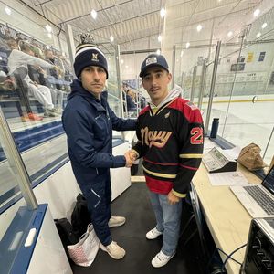 Image post by @navymenshockey on Instagram