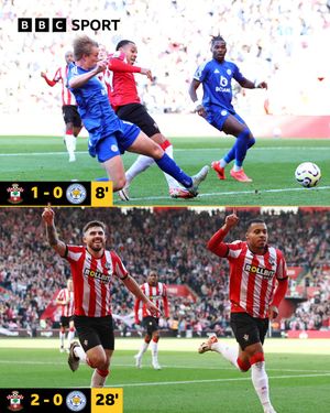 Image post by @BBCSport on Twitter