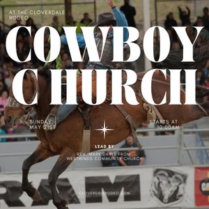 Image post by @cloverdalerodeo on Instagram