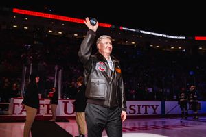 Image post by @OhioStatePres on Twitter