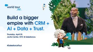 Image post by @salesforce on Twitter