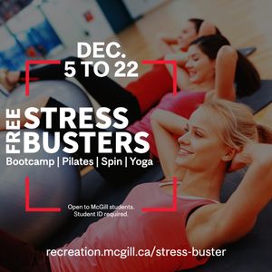 Image post by @mcgillrecreation on Instagram