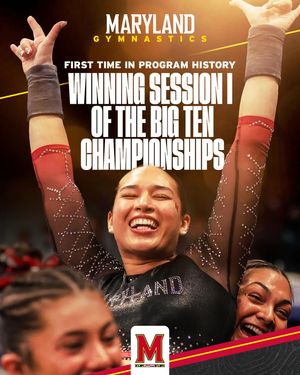 Image post by @terpsgymnastics on Instagram