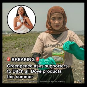 Image post by @greenpeaceusa on Instagram