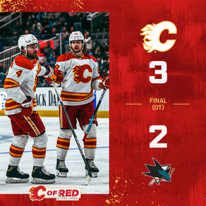 Image post by @nhlflames on Instagram