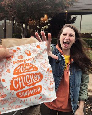 Image post by @popeyes on Instagram