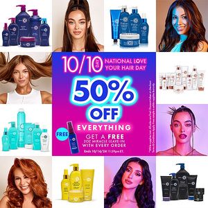Image post by @itsa10haircare on Instagram