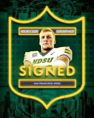 Image post by @ndsufootball on Instagram