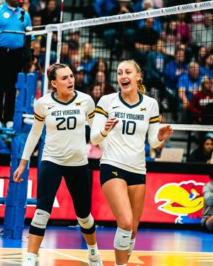 Image post by @wvuvolleyball on Instagram