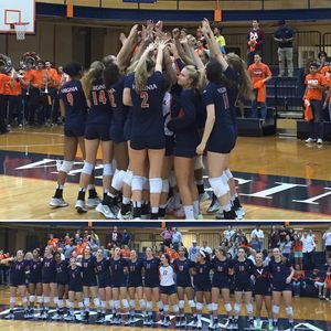 Image post by @uvavolleyball on Instagram