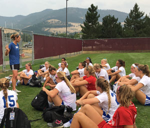 Image post by @drakewomensoccer on Instagram