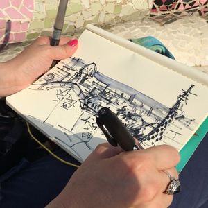 Image post by @monaedulescoart on Instagram
