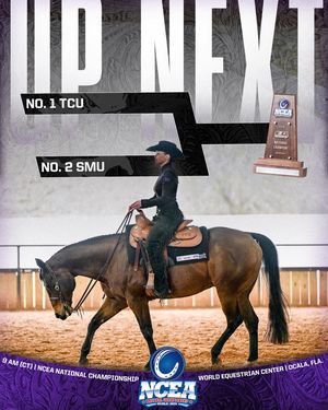 Image post by @tcuequestrian on Instagram