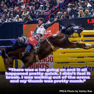 Image post by @prca_prorodeo on Instagram