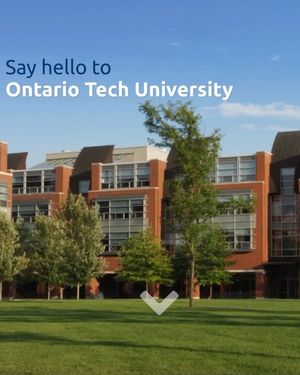Image post by @ontariotechu on Instagram
