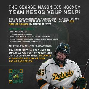 Image post by @gmuicehockey on Instagram