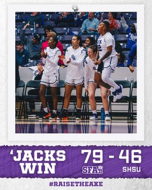 Image post by @SFA_Athletics on Twitter