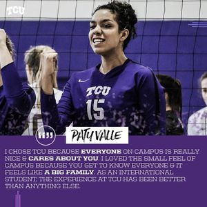 Image post by @tcuvolleyball on Instagram