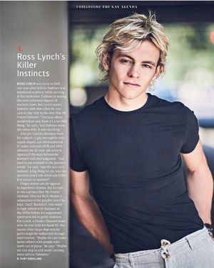 Image post by @ross_lynch on Instagram