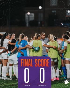 Image post by @clemsonwsoccer on Twitter