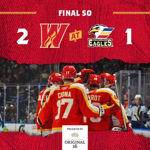 Image post by @AHLWranglers on Twitter