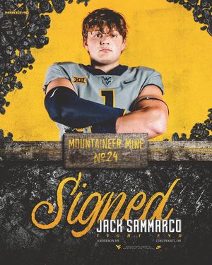 Image post by @wvufootball on Instagram