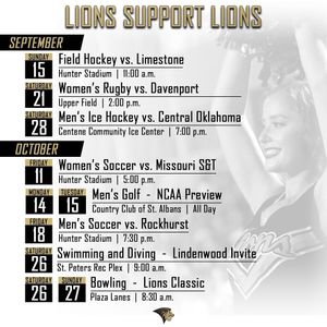 Image post by @lindenwood_lions on Instagram