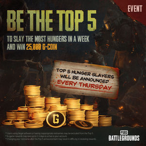 Image post by @PUBG on Twitter