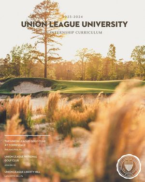 Image post by @unionleaguegolf on Instagram