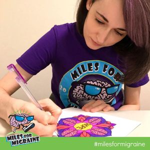 Image post by @milesformigraine on Instagram