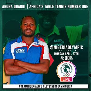 Image post by @nigeriaolympic on Instagram