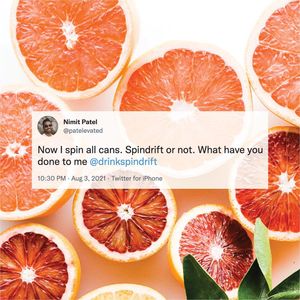 Image post by @drinkspindrift on Instagram