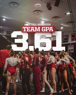 Image post by @templegymnastics on Instagram