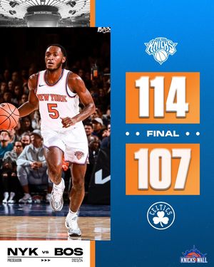 Image post by @knickswall on Instagram