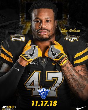 Image post by @appstate_fb on Instagram