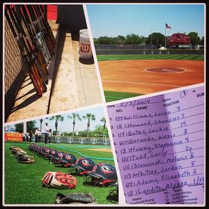 Image post by @ru_softball on Instagram