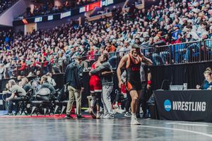 Image post by @gwuwrestling on Instagram