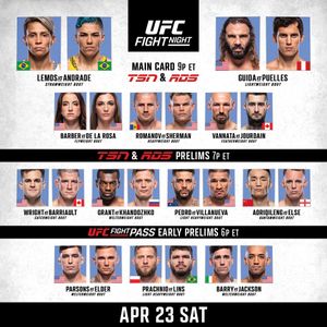 Image post by @ufccanada on Instagram