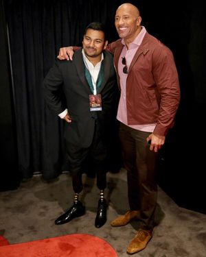 Image post by @therock on Instagram