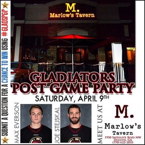Image post by @atlgladiators on Instagram