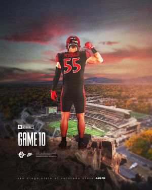 Image post by @aztecfootball on Instagram