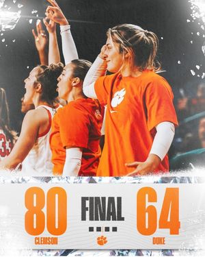 Image post by @clemsonwbb on Instagram