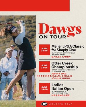 Image post by @ugawomensgolf on Instagram