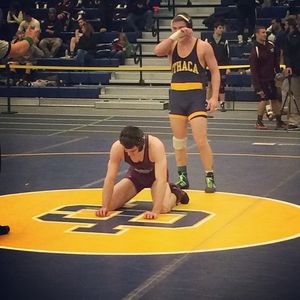 Image post by @ithacawrestling on Instagram