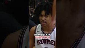 Video post by @maxpreps on YouTube