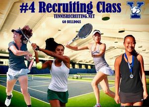 Image post by @yalewtennis on Instagram